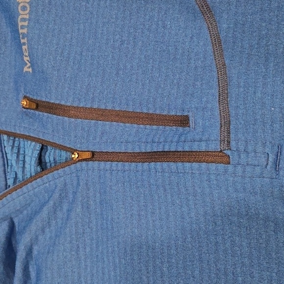 MARMOT BASELAYER 1/4 ZIP PULLOVER. SIZE LARGE. - Picture 9 of 10